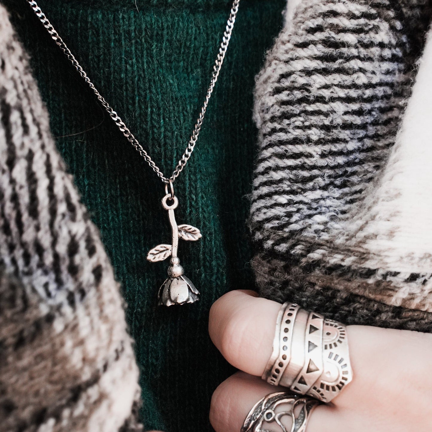 Rose Necklace