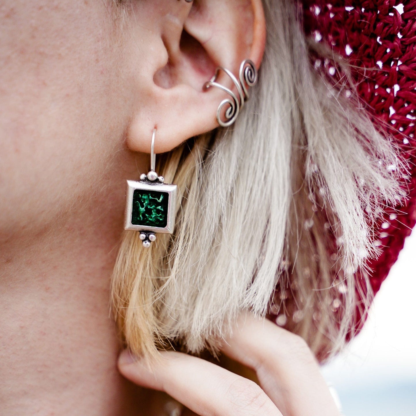 Avocado Earrings