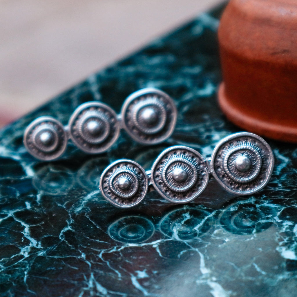 Earrings Ritual Of Three Earrings