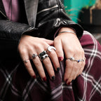 Engraved Soft Angle Ring