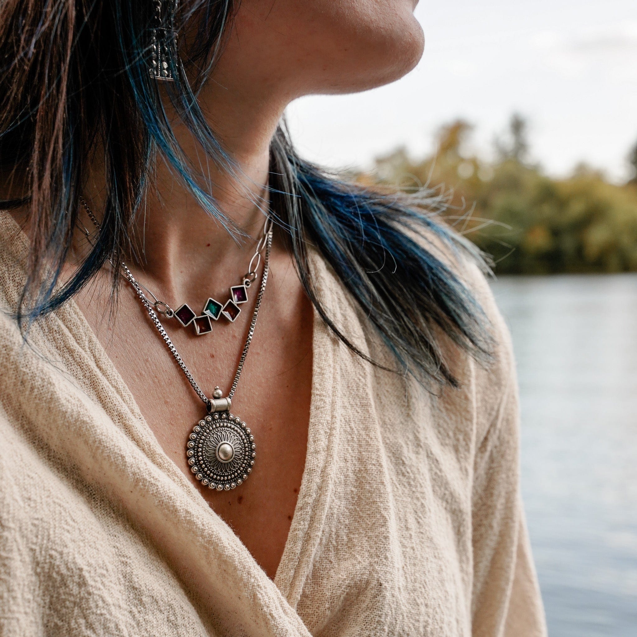 Necklaces Color Dance Necklace