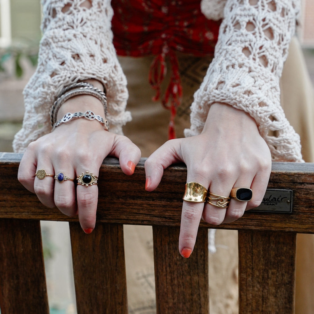 Rings Black Sun Ring