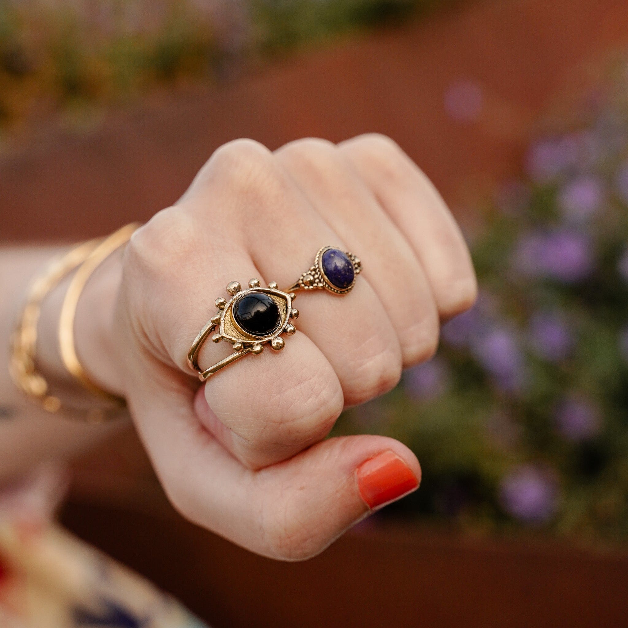 Rings Black Sun Ring