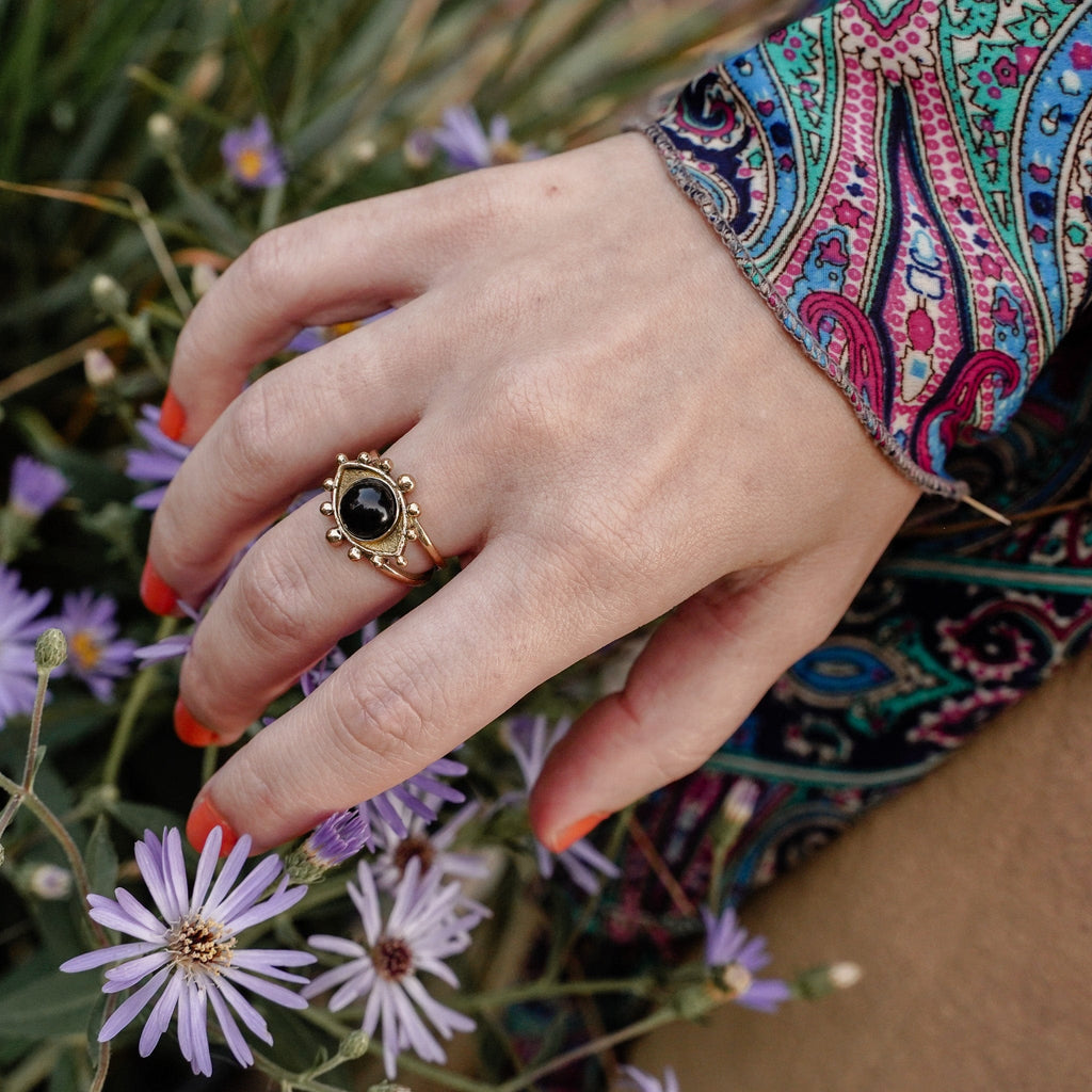 Rings Black Sun Ring
