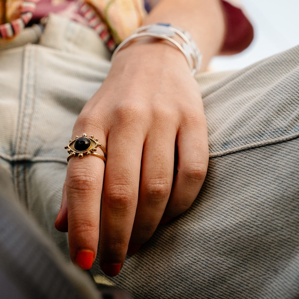 Rings Black Sun Ring