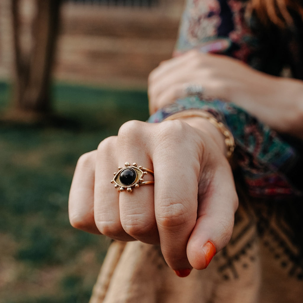 Rings Black Sun Ring