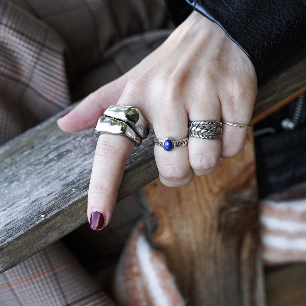 Rings Triple Braid Ring
