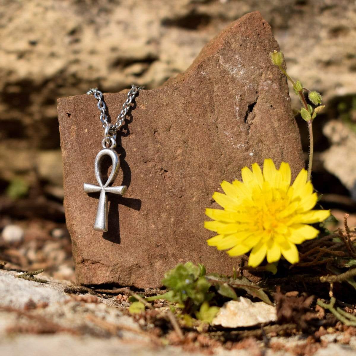 ethnic necklace Ankh Amulet