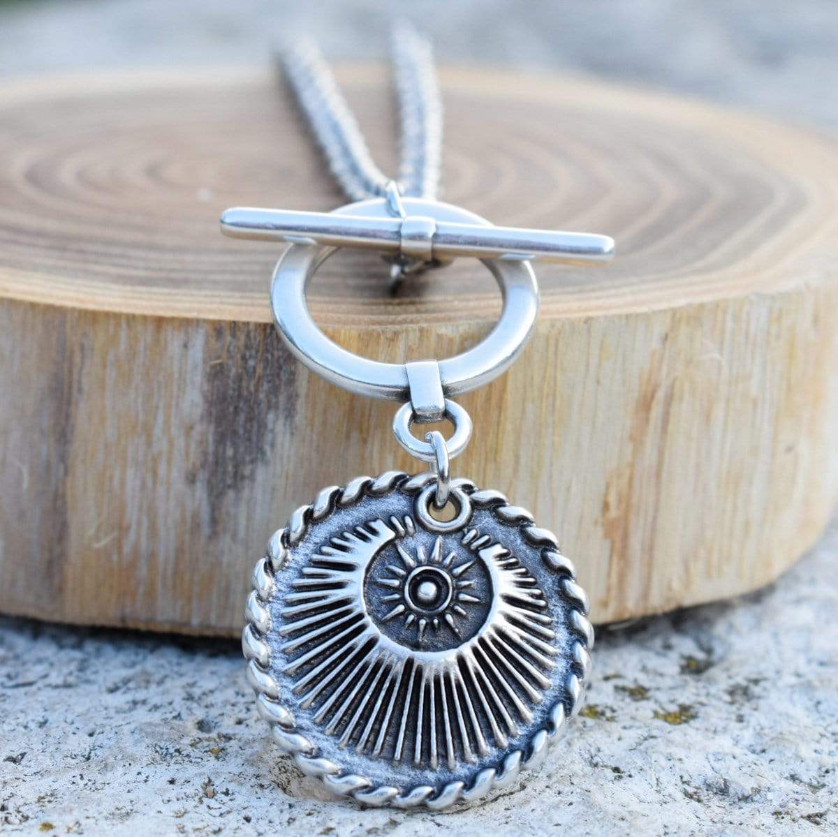 ethnic necklace Crescent Moon Necklace