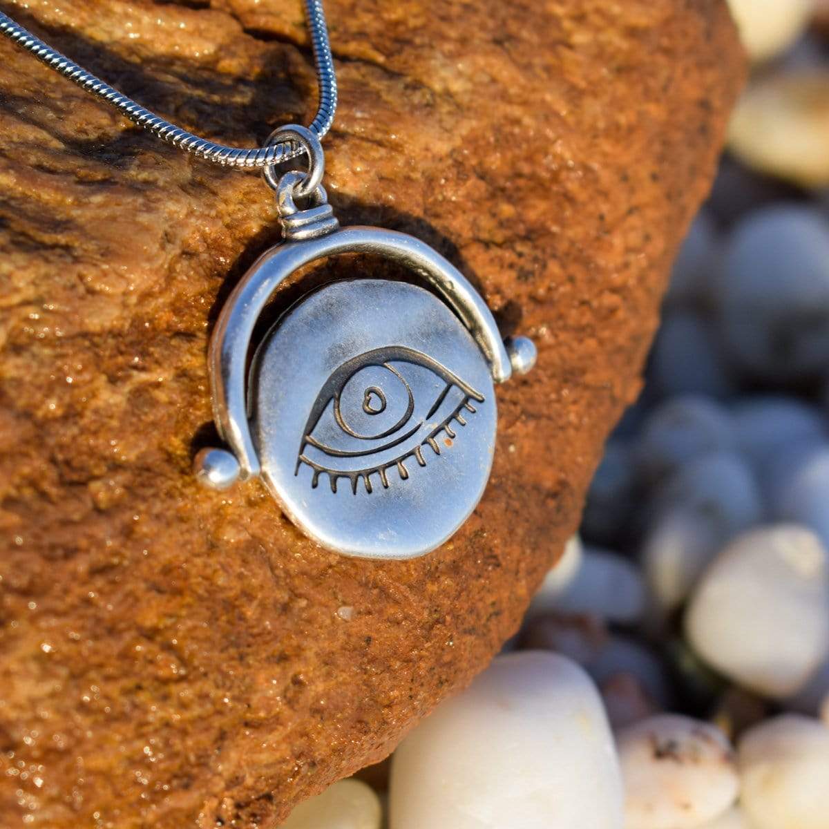 ethnic necklace Third Eye Necklace
