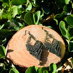 Macrame earrings Armenistis Armadillo Earrings