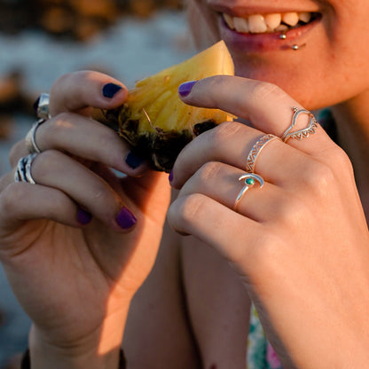 To the Moon and Back Ring